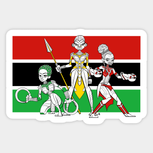 Wakanda Women Sticker